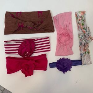Infant/Toddler Girl Mulit-Color Headband Lot